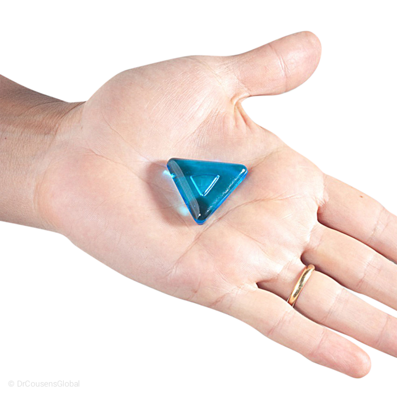 Tachyonized 32mm Triangular Cell - Aqua - Image 2